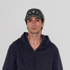 LIBERAFIT Embroidered Print Curved-brimmed Baseball Cap