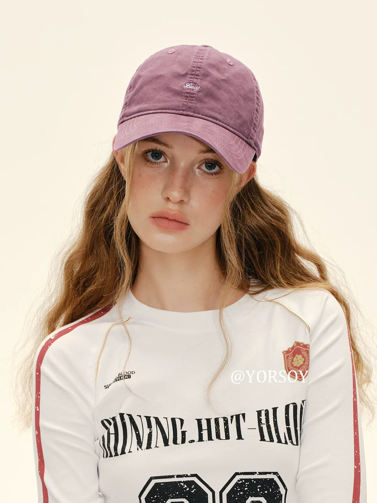 YORSOY Embroidered Simple and Versatile Cap