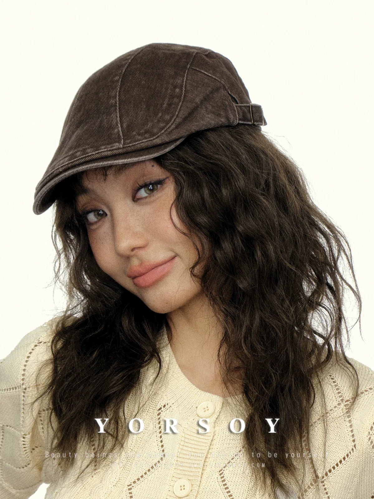 YORSOY Retro Denim Cap