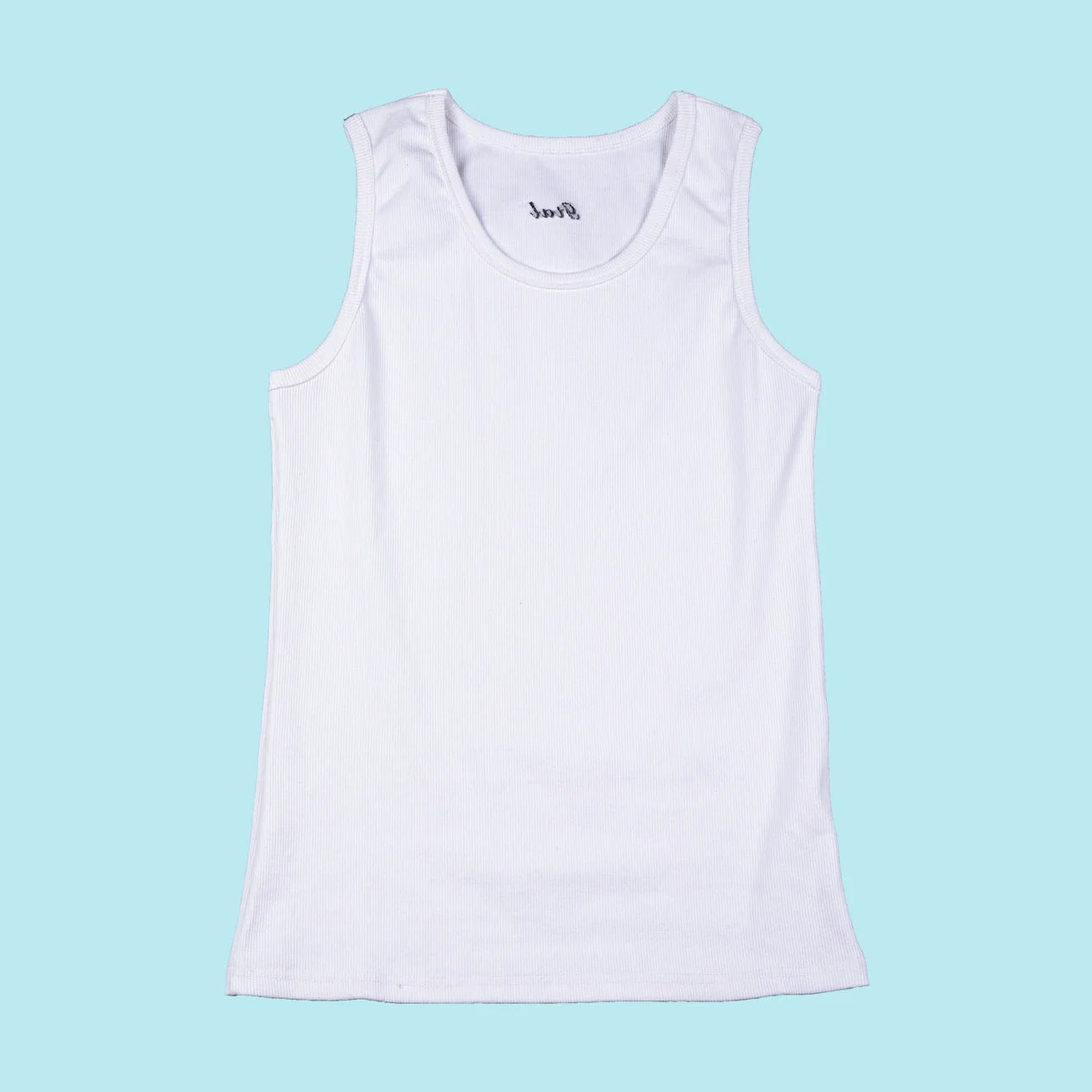 GTAL Threaded Bottom Shirt Sleeveless Tee
