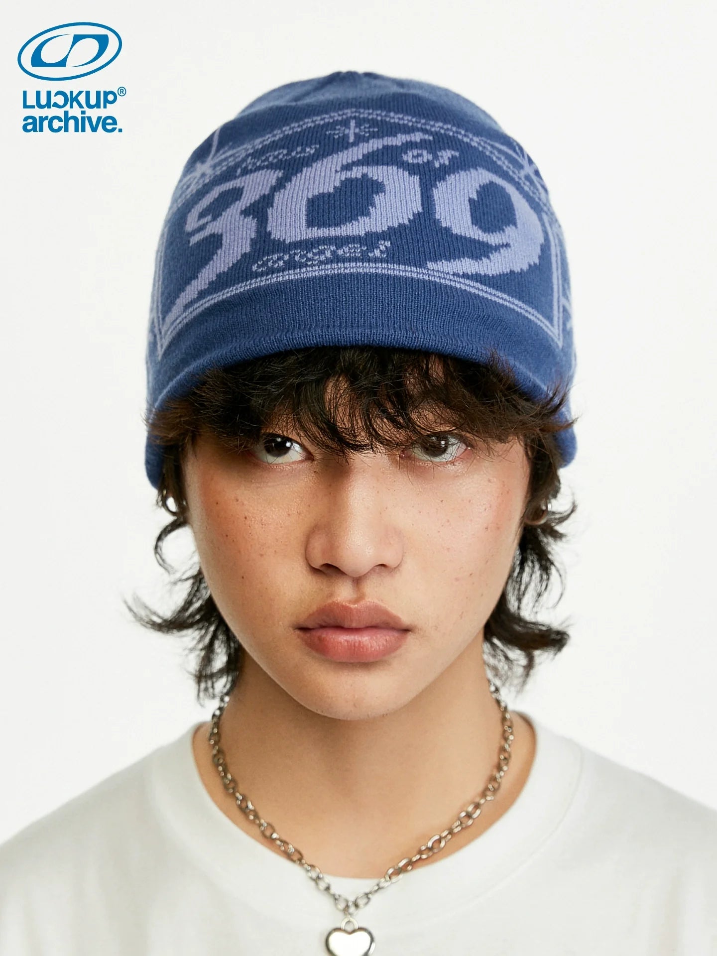 LUCKUP Vintage Alphabet Knitted Hat