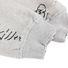 Lanhai Men’s Vintage Washed Loose Crewneck Sweatshirt