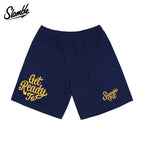 SLAMBLE Men's Loose Sports Shorts with Drawstring