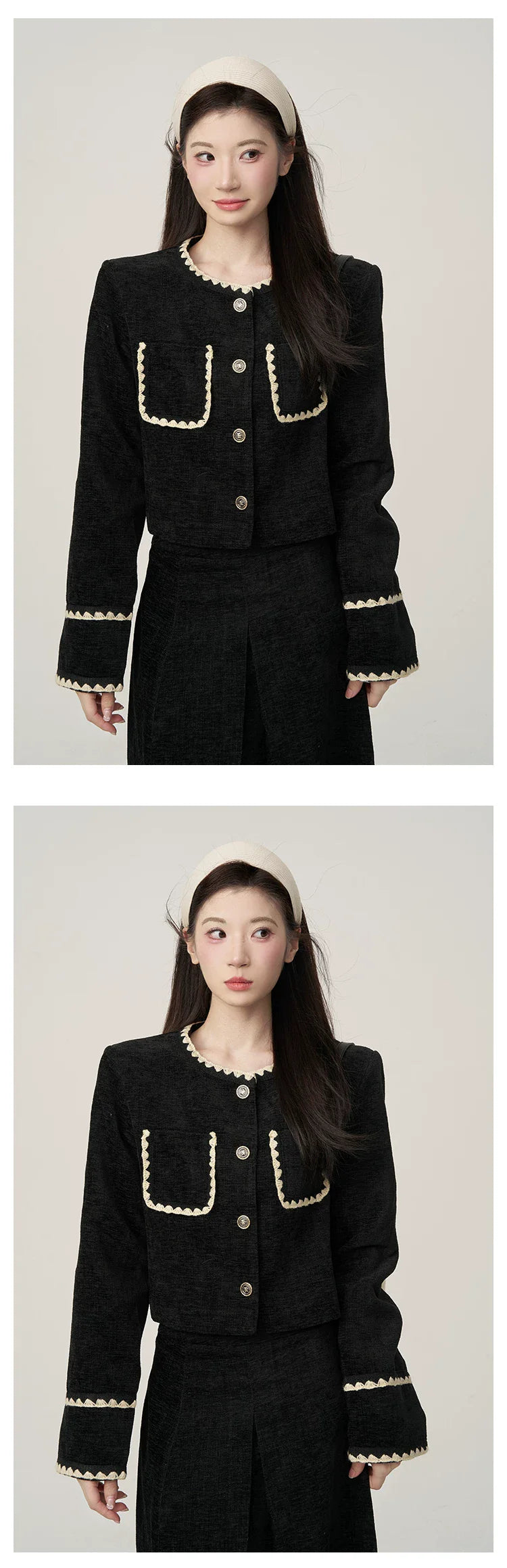 Wildberry Premium Jacket High Waist Skirt Fashion Suit