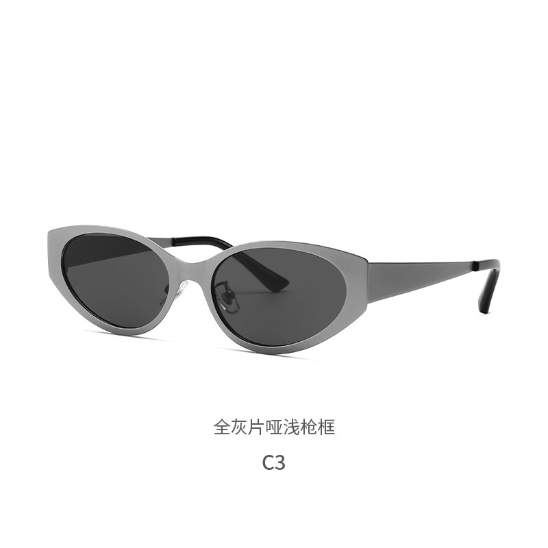 Sorykoo® Korean Metal Cat-Eye Y2K Street Sunglasses
