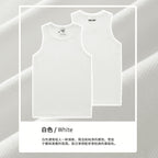 Summer Elastic Thick Thread Tight Boxer Vest Sleeveless Tee