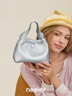 Neeley Summer Leather Cloud Crossbody Bag