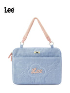 Lee Contrast Checked Tote Bag