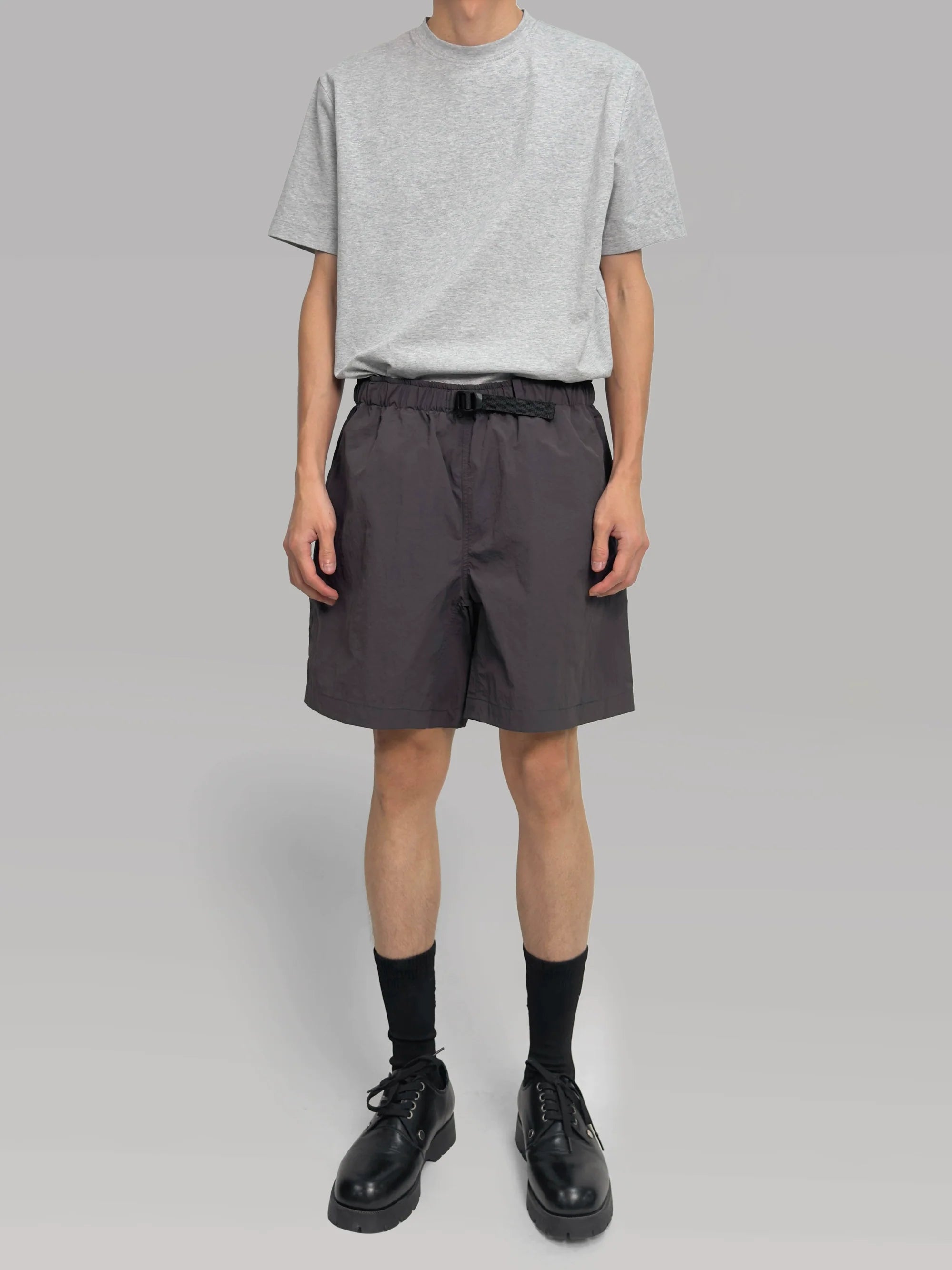 PLUS NO LOGO Waist Buckle Adjustment Loose Quick-drying Sports Shorts