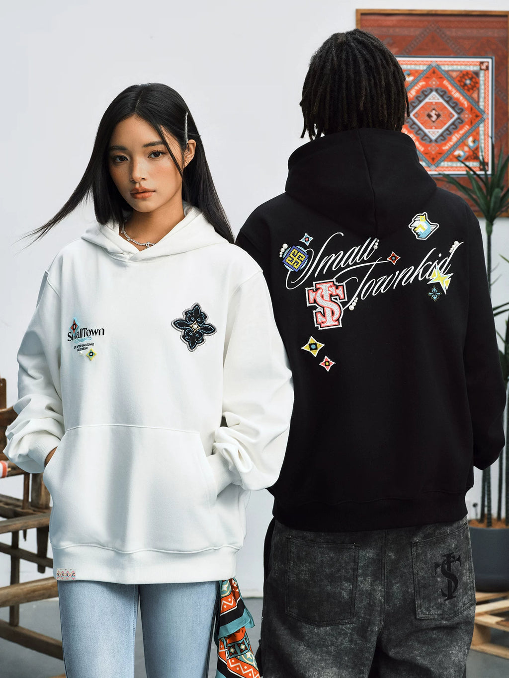 STK SmallTownKid Xilan Kapu Ethnic Style Sweatshirt