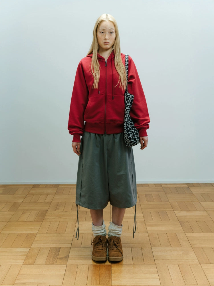 I4P STUDIO Coyseio Korean Designer 038 College Style Cotton Shorts