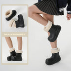 Donkey Clown Shoes Velvet Snow Boots