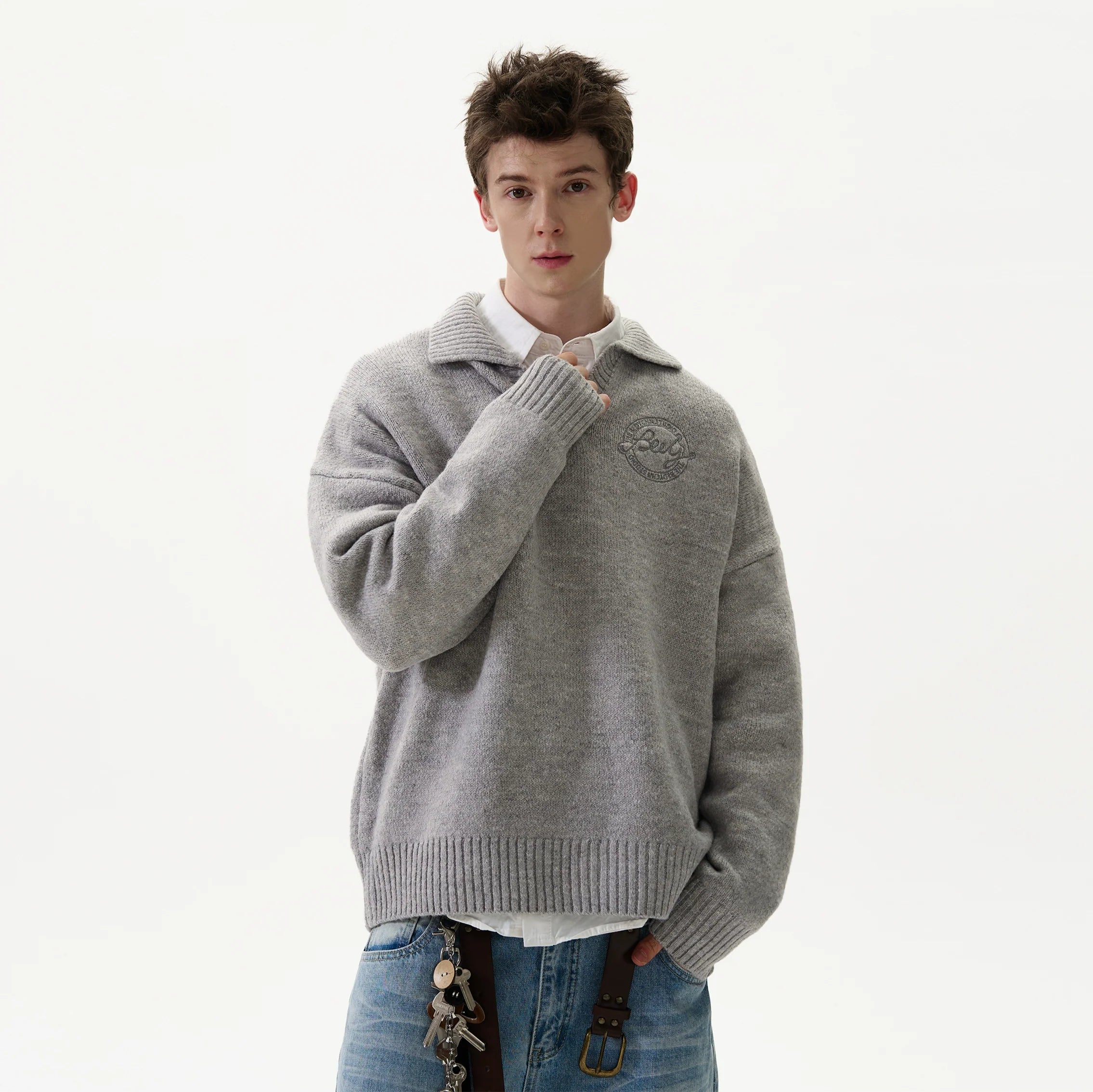 Madwitch Retro Lazy Style Long Sleeve Tee