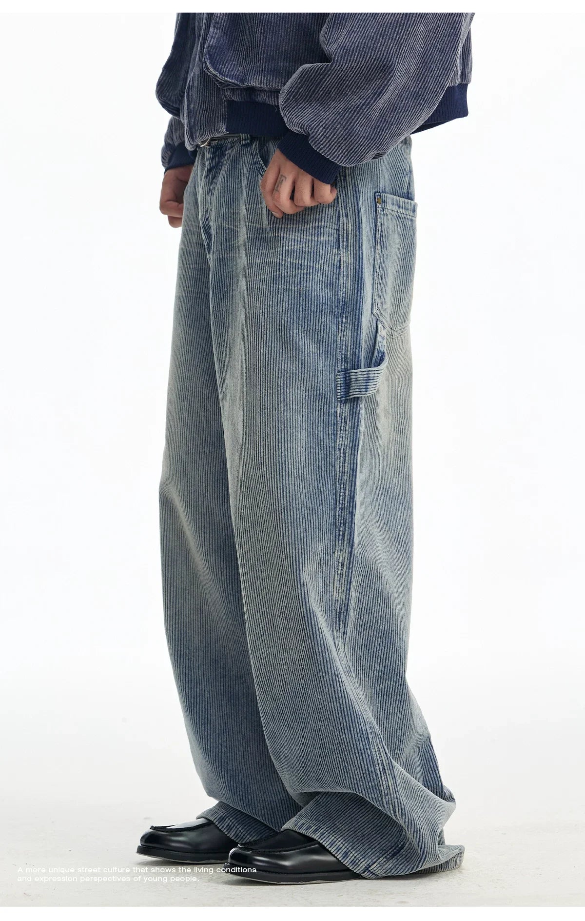 CoosRetro Vintage Vintage Corduroy Casual Loose Pants