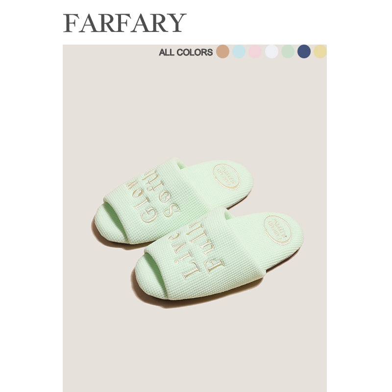 Farfary Cute Thick-Sole Silent Slippers
