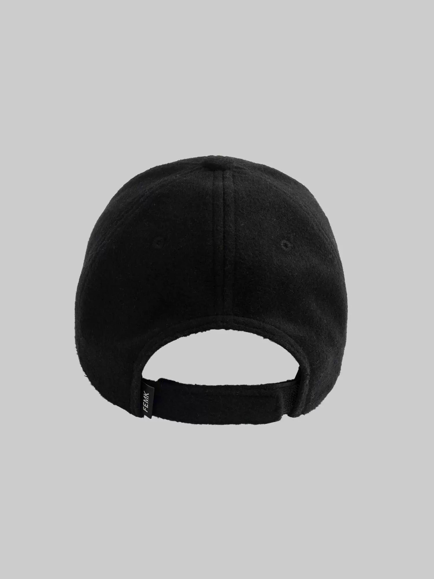 Fleamarket Autumn Cashmere Brim Embroidered Baseball Cap