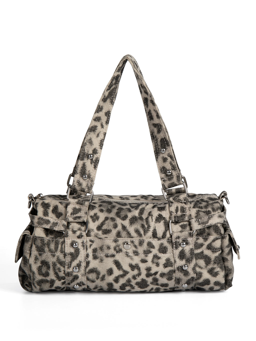 Dotlyn Blogger Large Capacity Baguette Crossbody Bag