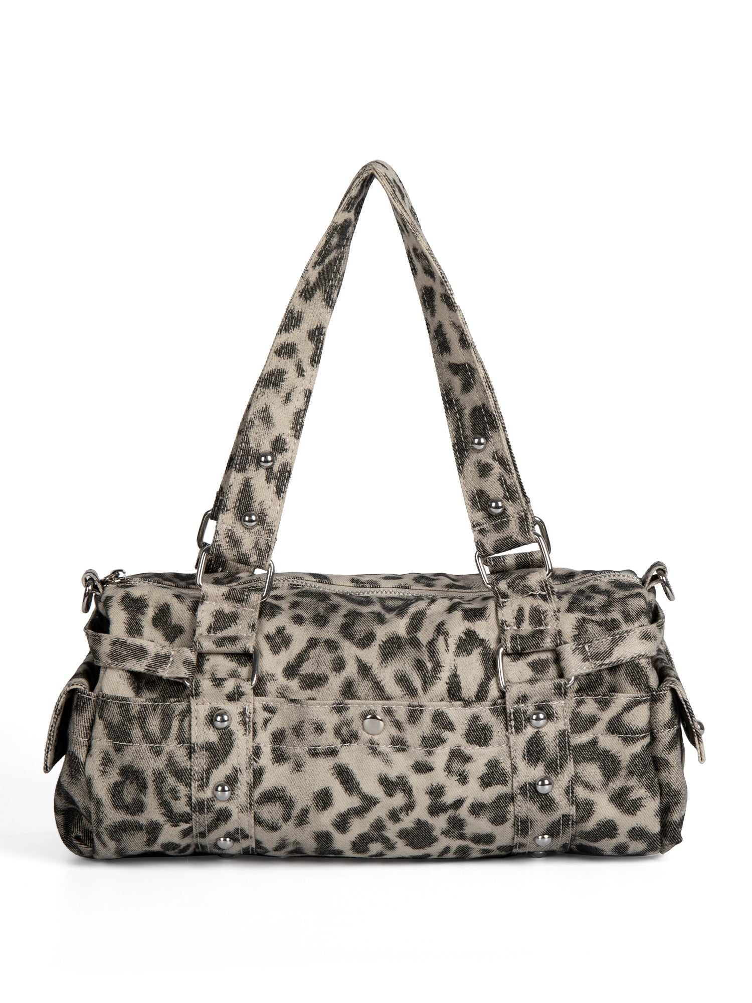 Dotlyn Blogger Large Capacity Baguette Crossbody Bag