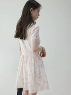 VOOE V-neck Floral Sweet Dress