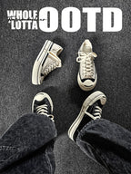 Newrockstarchoppa Classic Low-Top Canvas Skate Sneakers