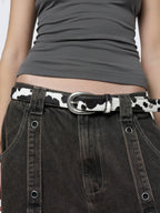 VOWPROGRESS Old Rivet Simple Belt