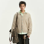 CoosRetro Lazy Wind Warm Casual Knitted Cardigan Jacket