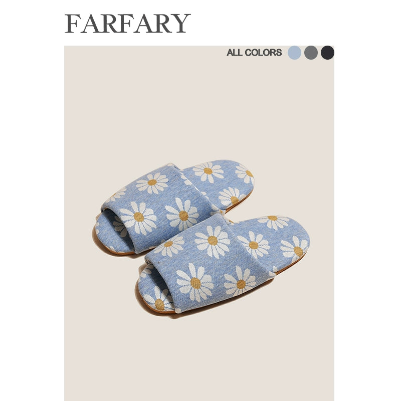 Farfary Japanese Cotton Indoor Slippers