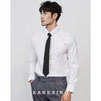 KARESINO Anti-wrinkle Casual Light Luxury Shirt Long Sleeve
