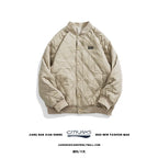 Mr. Jiangnan NewJNXS Japanese Diamond Quilted Cotton Baseball Jacket
