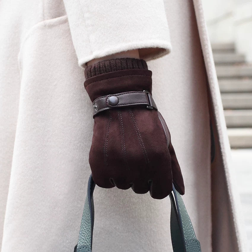 St. John's Goatskin Touch Screen Motorcycle Gloves