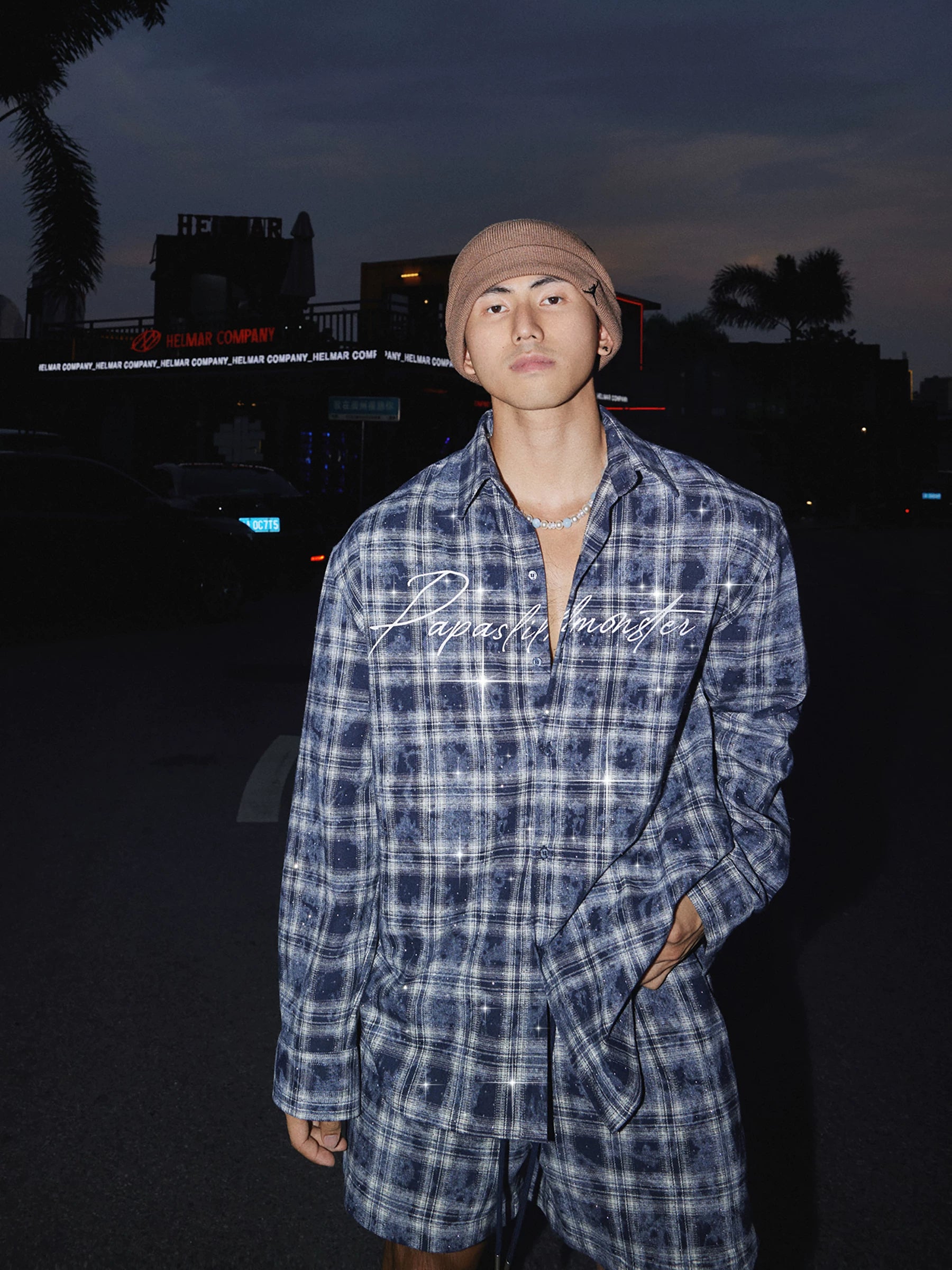 Papaslilmonster Plaid Hot Diamond Suit