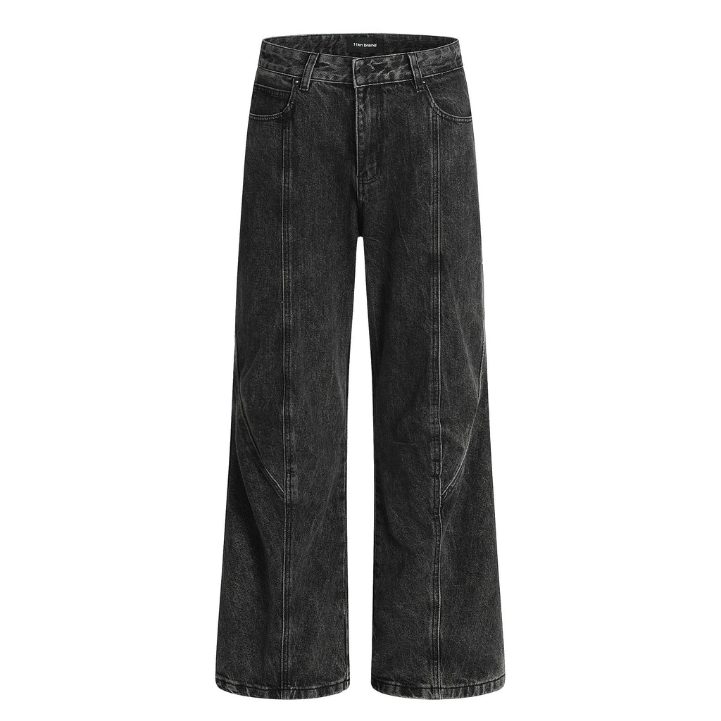 11KN Vintage Micro Straight Loose Jeans