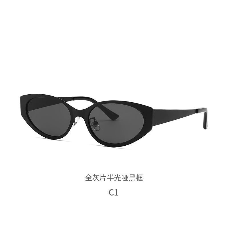 Sorykoo® Korean Metal Cat-Eye Y2K Street Sunglasses