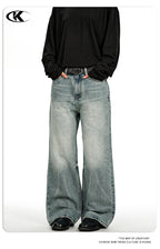 11KN Loose Wide Leg Casual Skinny Jeans