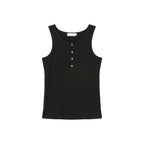 TURNTIDE Simple Crew Neck Vest Sleeveless