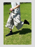 HANQIAORJI High Mercerized Leather Cowhide Training Shoes