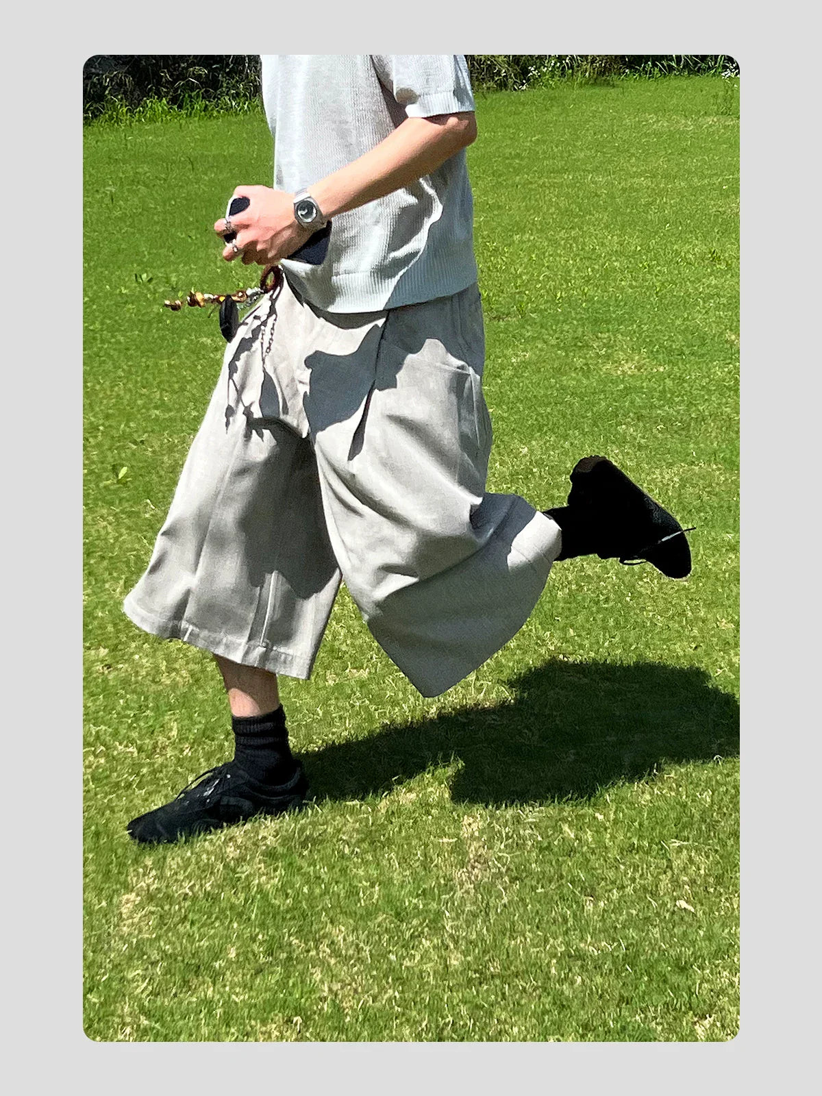 HANQIAORJI High Mercerized Leather Cowhide Training Shoes