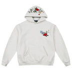 MEDM Floral Embroidered Casual Hooded Sweater
