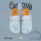 Cat & Sofa Demon Birkenstock Baotou Half Slippers