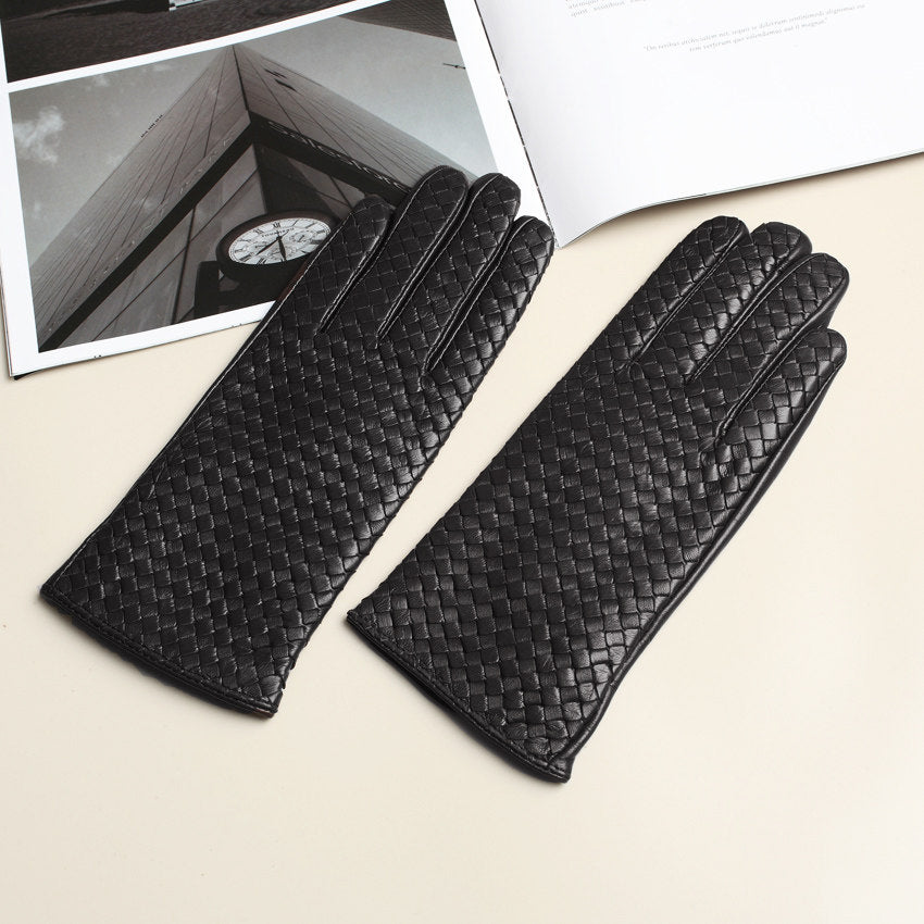 St. John's Spanish Goatskin Silk Driving Gloves