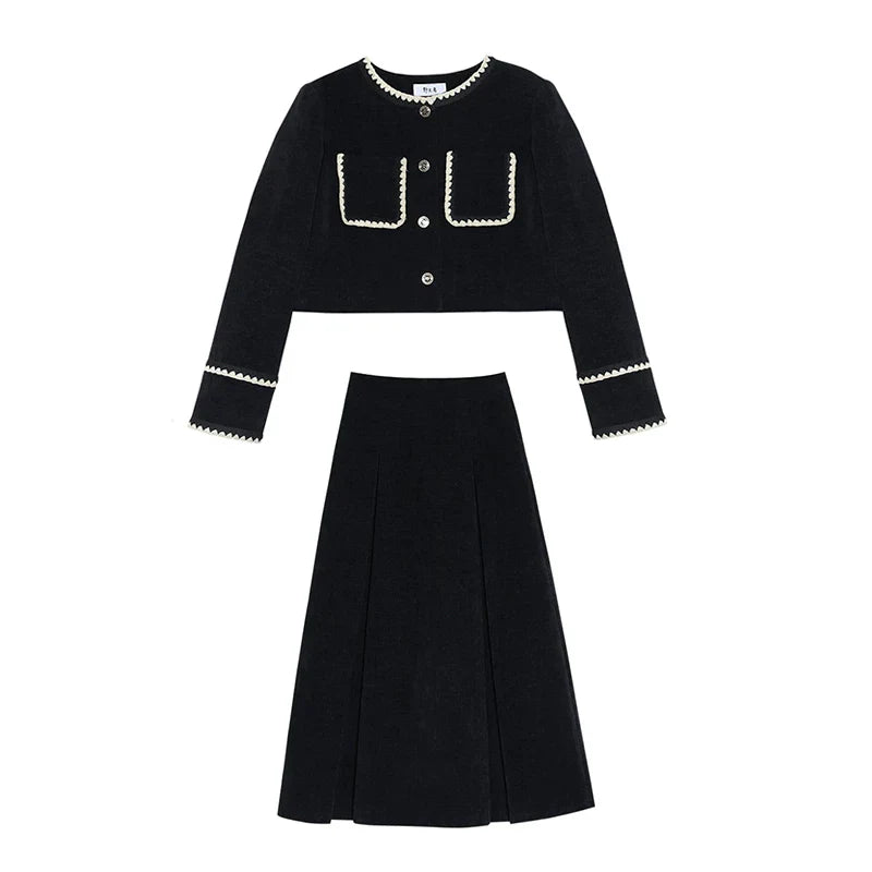 Wildberry Premium Jacket High Waist Skirt Fashion Suit