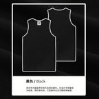 Summer Elastic Thick Thread Tight Boxer Vest Sleeveless Tee