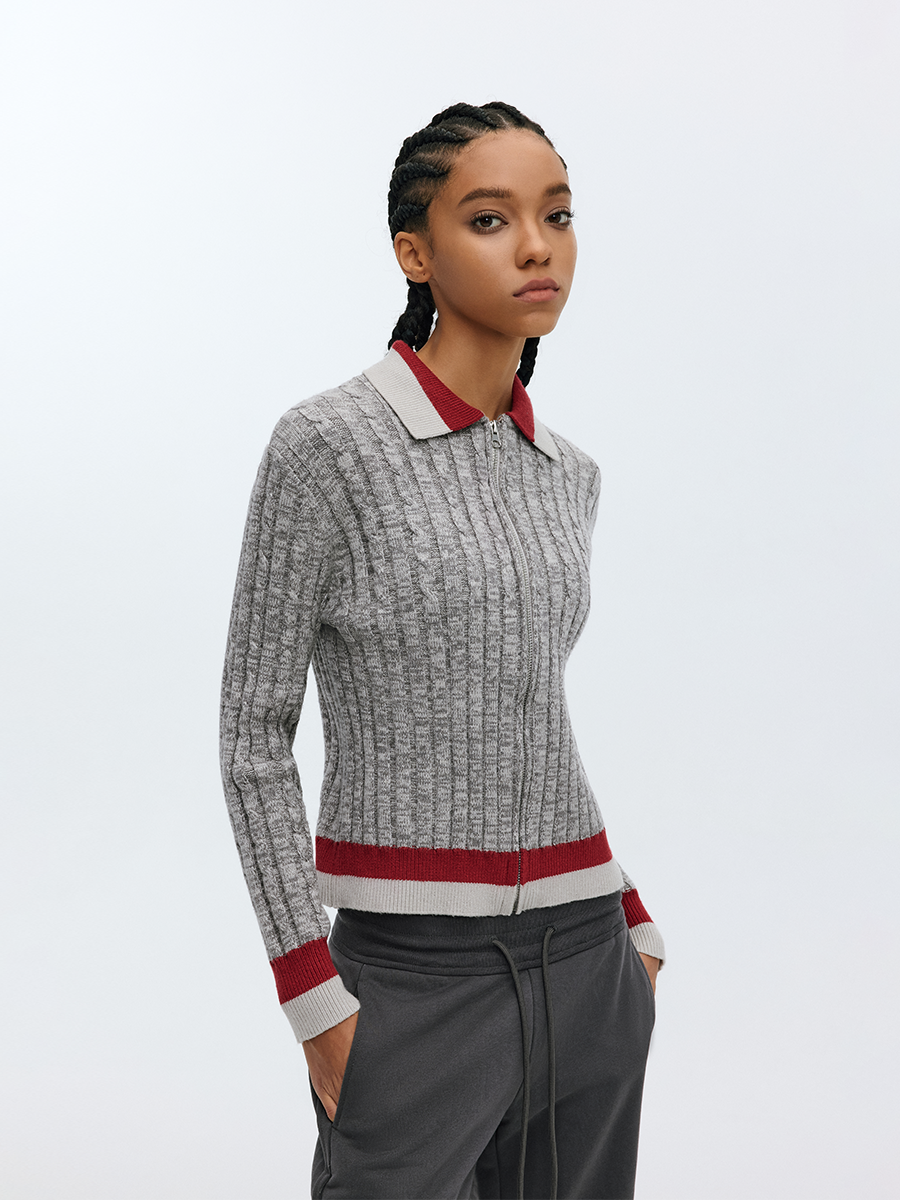 ATRY Skinny Versatile Short Sweater