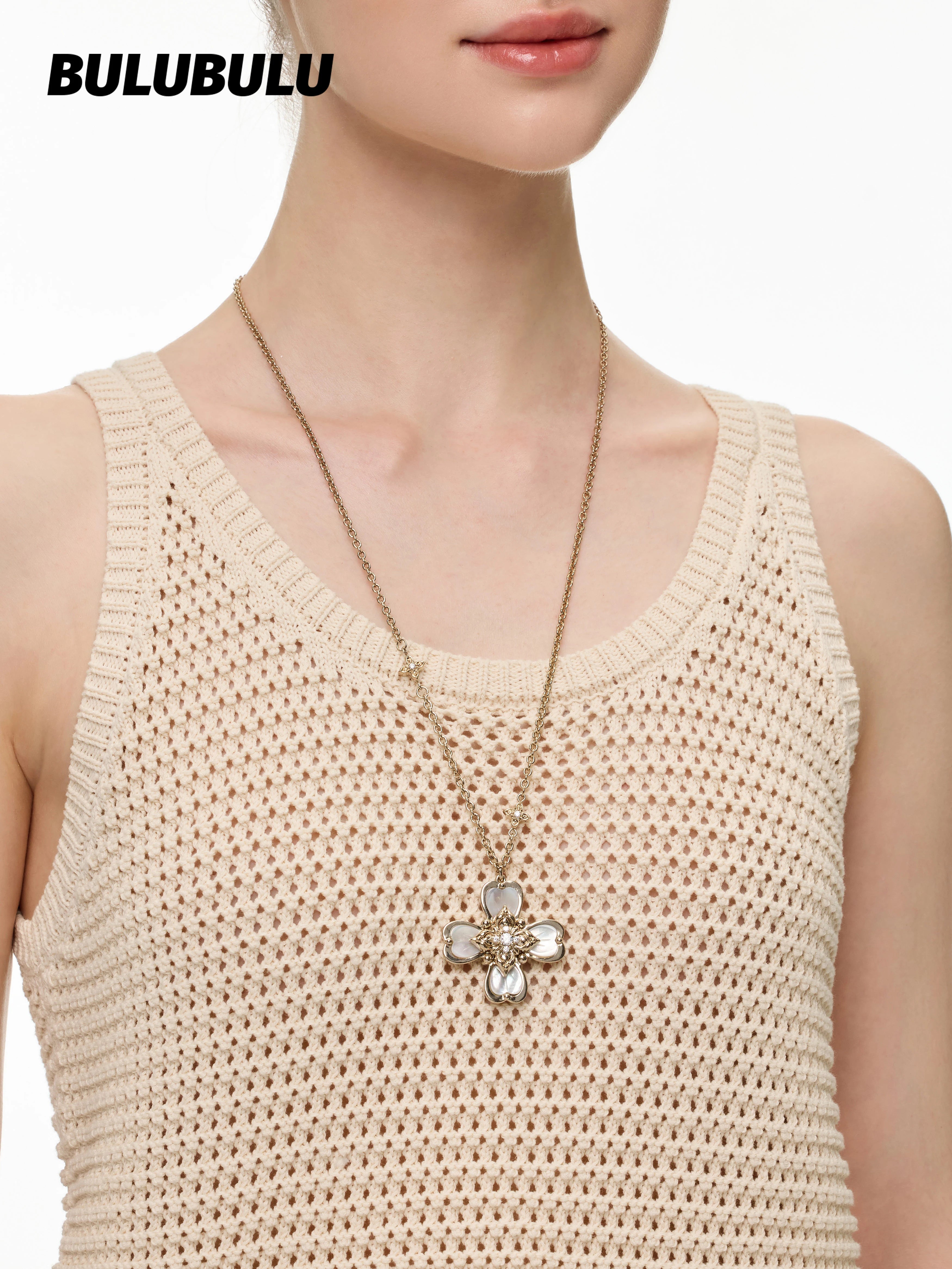 BULUBULU Shaoguang 2.0 Mother-of-Pearl Long Necklace