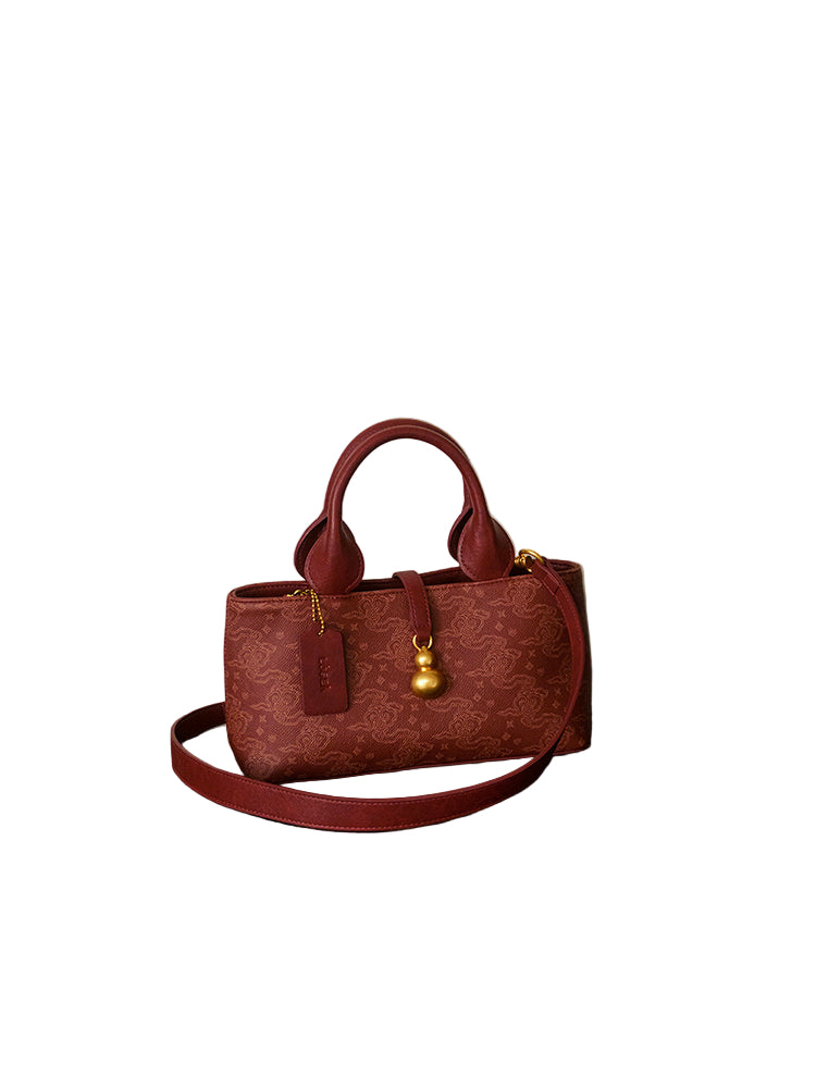 LOSEA Warm New Year Ruyi Cloud Gourd Bag