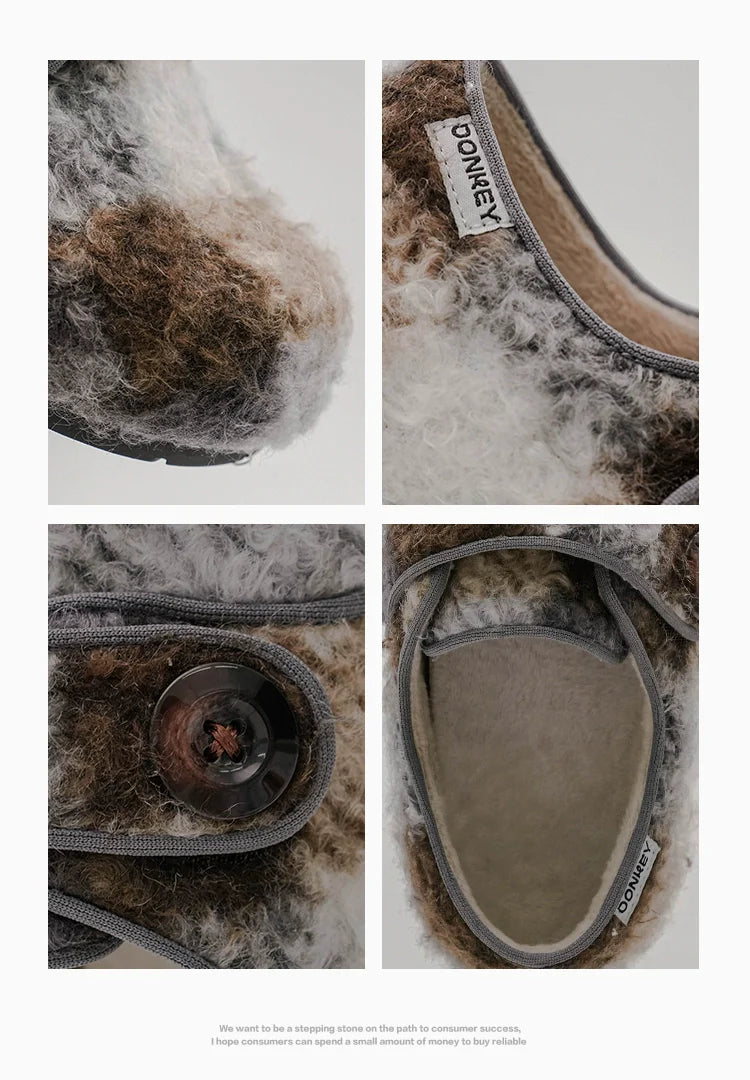 Donkey Contrasts Colors and Lazes in Mueller Shoes