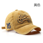 Letter Embroidered Street Baseball Cap