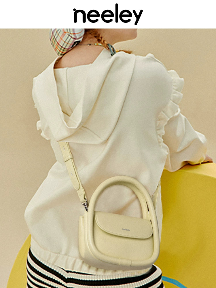 Neeley Soft Leather Basket Bag