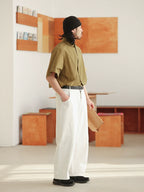 NOEARS Vintage Elastic Waist Loose Wide Leg Jeans