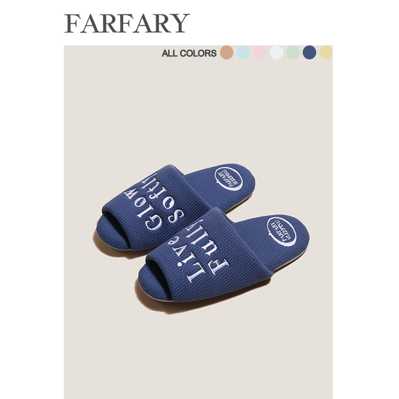 Farfary Cute Thick-Sole Silent Slippers